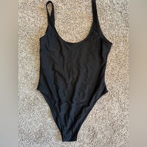 Black One Piece Swimsuit
